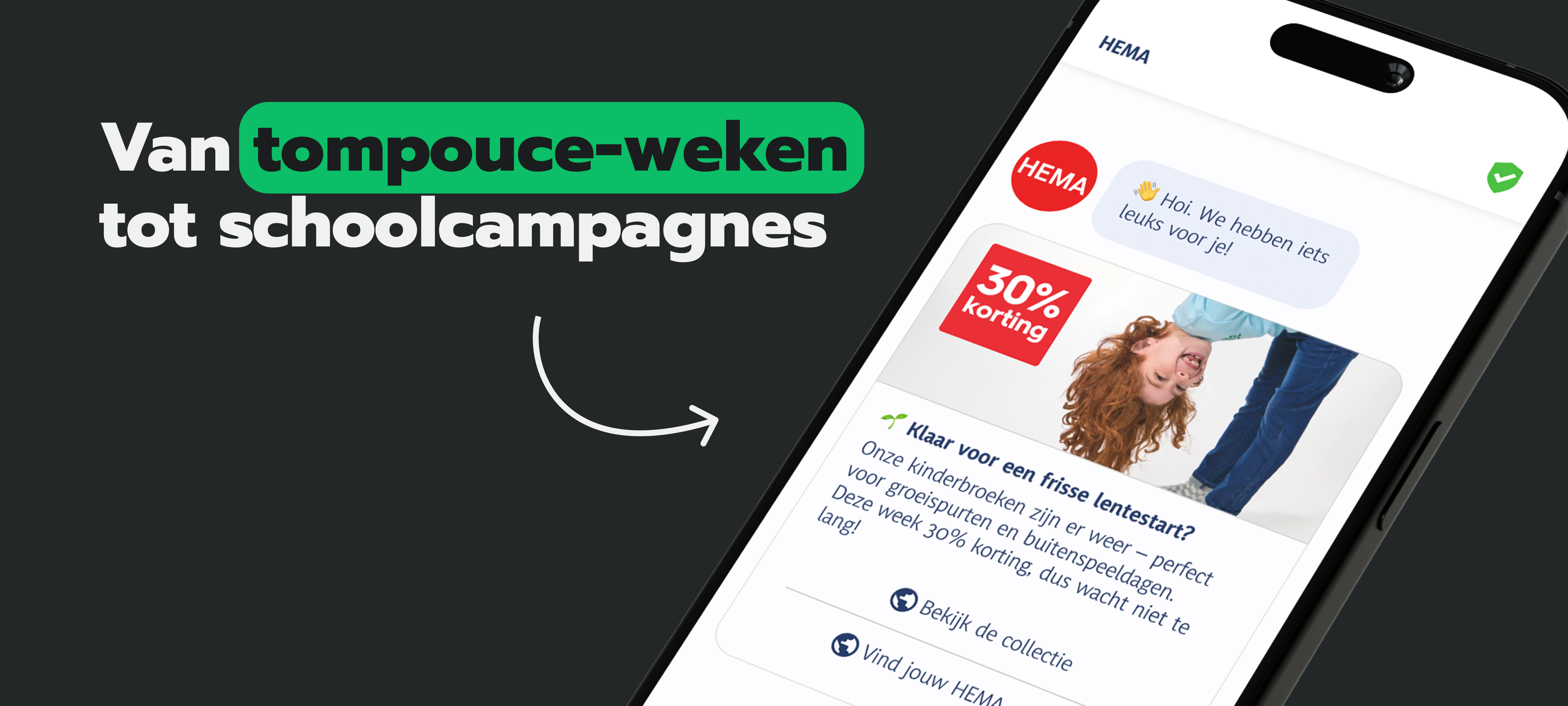 Sample case HEMA for RCS Business Messaging